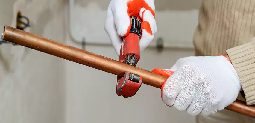Temporary Copper Pipe Repair Holtsville, NY