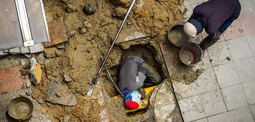 Professional Trenchless Pipe Repair Services in Holtsville, NY.