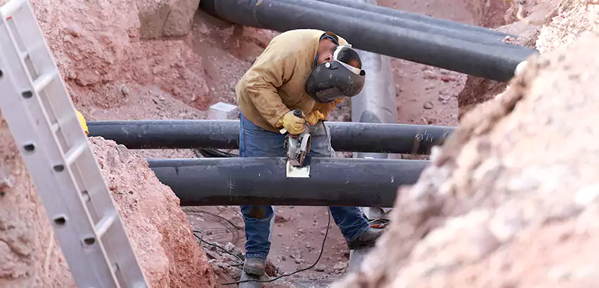 Water Line Replacement in Holtsville